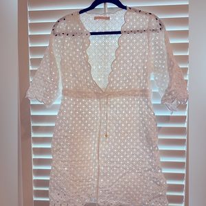 Tory Burch eyelet coverup